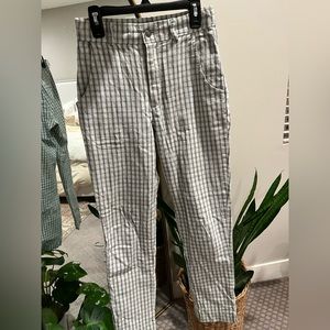 Hollister Plaid Pants